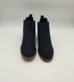 Botine dama M&S 37 material textil , bleumarin - imagine 3