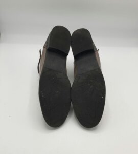 Botine dama Graceland 38 imitatie de piele , material textil , gri negru - imagine 2