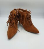 Botine dama C&A 40 material textil , maro - imagine 3
