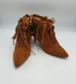 Botine dama C&A 40 material textil , maro