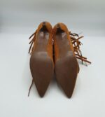 Botine dama C&A 40 material textil , maro - imagine 2