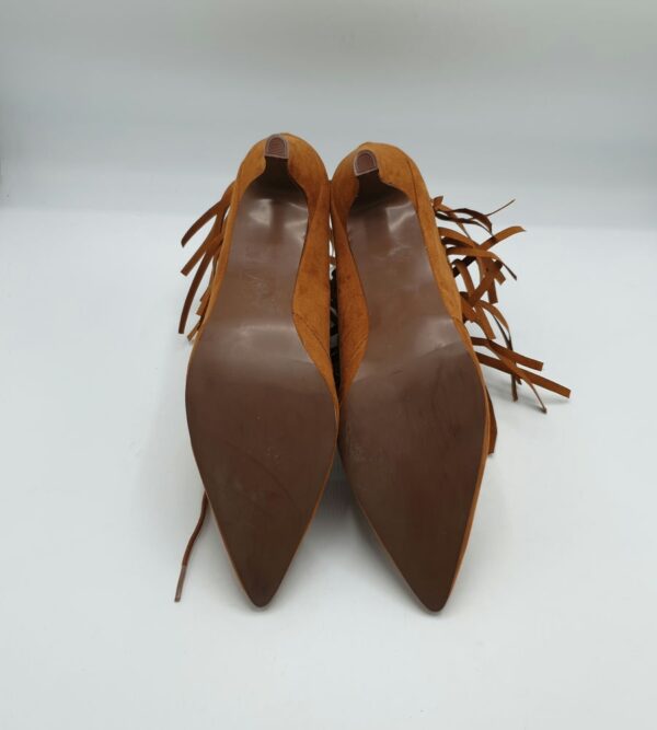 Botine dama C&A 40 material textil , maro - imagine 2