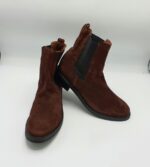 Botine  dama H&M 39 material textil , maro