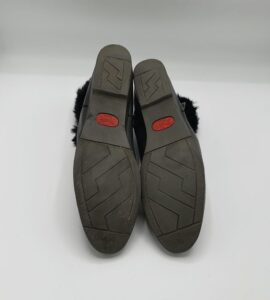 Ghete dama Luftpolster 39 piele , negru - imagine 4