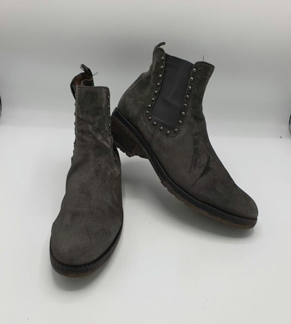 Botine  dama Gabor 41 piele intoarsa , negru - imagine 1