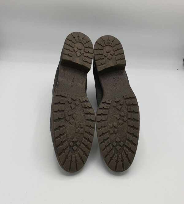 Botine  dama Gabor 41 piele intoarsa , negru - imagine 4