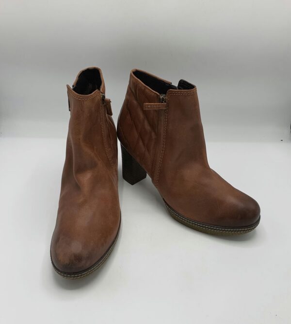 Botine  dama Gabor 41 piele , maro - imagine 1