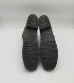 Ghete  dama Jenny 39 piele , imitatie de piele , maro negru - imagine 4