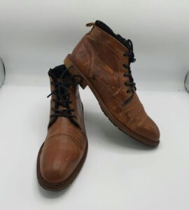 Ghete  barbati Cox 43 imitatie de piele , piele , maro