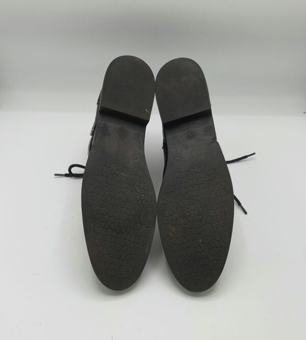 Ghete  dama Graceland 40 imitatie de piele , negru - imagine 4