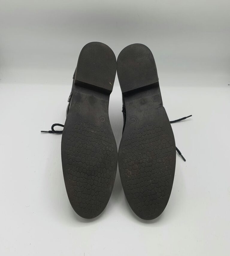 Ghete  dama Graceland 40 imitatie de piele , negru - imagine 4