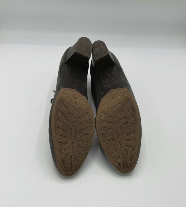 Botine  dama Tamaris 38 piele intoarsa , gri - imagine 4