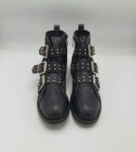 Botine  dama Marquiiz 41 imitatie de piele , material textil , negru - imagine 2