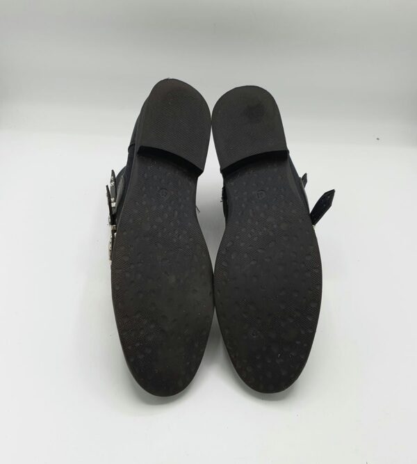 Botine  dama Marquiiz 41 imitatie de piele , material textil , negru - imagine 4