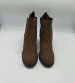 Botine  dama H&M 40 material textil , maro - imagine 2