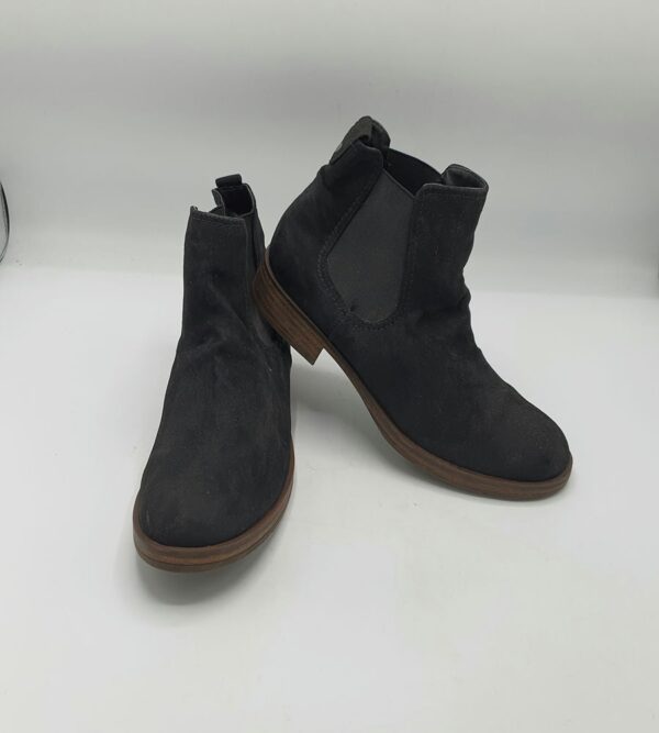 Botine  dama Graceland 39 material textil , negru - imagine 1