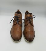 Ghete  barbati Street Shoes 41 piele , imitatie de piele , maro - imagine 2