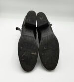 Botine  dama Tamaris 38 piele , imitatie de piele , negru - imagine 3