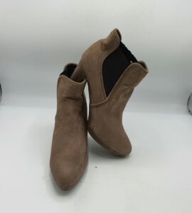Botine dama 40 material textil , maro negru