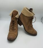 Botine  dama Timpson 41 piele , maro