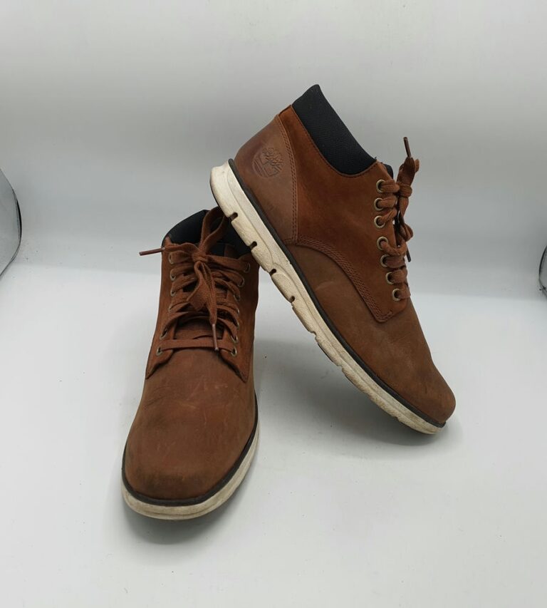 Ghete barbati  Timberland 41,5 piele , maro - imagine 1