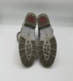Botine  dama Active 39 imitatie de piele , material textil , gri - imagine 4