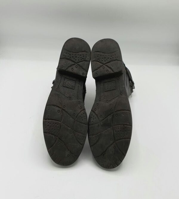 Ghete  dama Tom Tailor 37 imitatie de piele , negru - imagine 4
