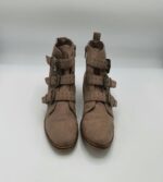 Botine  dama New Look 38 material textil , maro - imagine 2