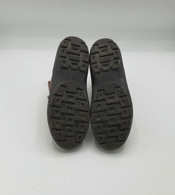 Ghete copii 30 piele intoarsa , material textil , mov roz (imblanite) - imagine 4