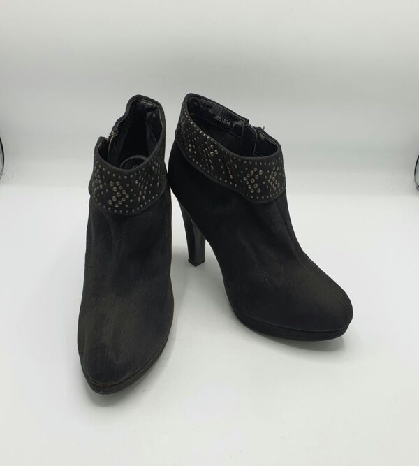Botine  dama New Look 40 material textil , negru - imagine 1