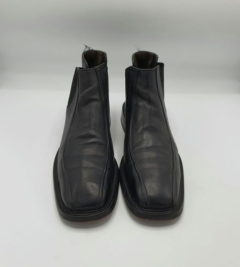 Ghete barbati Lloyd 43 piele , negru - imagine 2