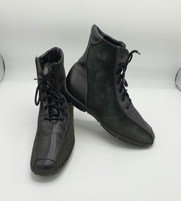 Ghete dama Hush Puppies 39 piele , negru - imagine 1