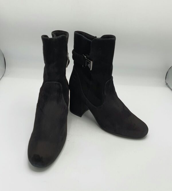 Ghete  dama Gerry  Weber 39 material textil , negru - imagine 1