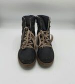 Ghete dama Rieker 38 imitatie de piele , negru - imagine 2