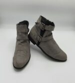 Botine  dama 38 material textil , gri