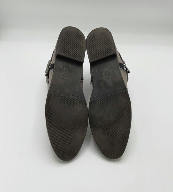 Botine  dama 38 material textil , gri - imagine 4