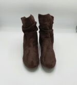 Botine dama  Sds 38 material textil , maro - imagine 2