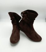 Botine dama  Sds 38 material textil , maro