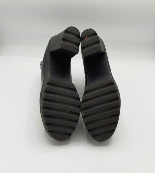 Botine  dama New Look 39 imitatie de piele , negru - imagine 3