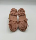 Ghete copii Cupcake 23 imitatie de piele , maro - imagine 4