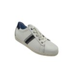 Adidasi dama Salamander 37, piele, alb albastru