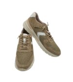 Adidasi dama Salamander 37, material textil, piele intoarsa, maro - imagine 4