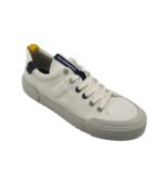 Tenisi barbati Salamander 45, material textil, alb