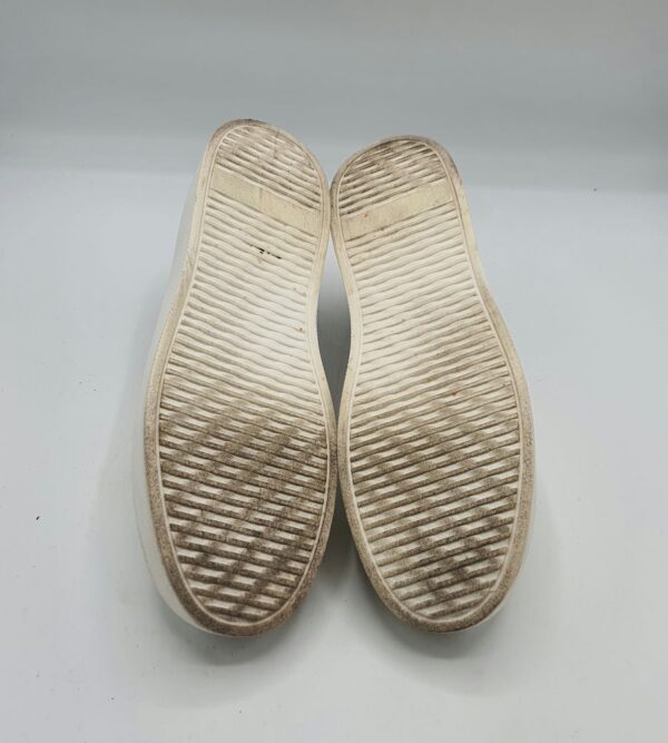 Espadrile dama 37, imitatie de piele, alb - imagine 4