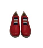 Adidasi dama Salamander 37, piele, material textil, rosu - imagine 2