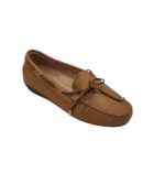 Mocasini dama Salamander 37, piele, maro