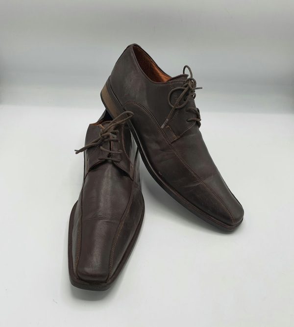 Pantofi barbati 40 , piele , maro - imagine 1