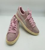 Adidasi dama piele intoarsa Puma marimea 39, roz