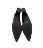 Pantofi dama Lulu 40, imitatie de piele, negru - imagine 2