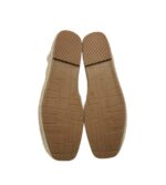 Sandale dama Franco Banetti  38, material textil, crem - imagine 2